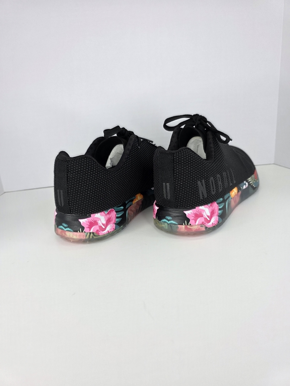 NOBULL Impact Sneaker Men's 9.5 Women's 11 Trainer SuperFabric Midnight Tropical - Picture 8 of 16